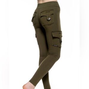Public Myth Khaki Green Leggings